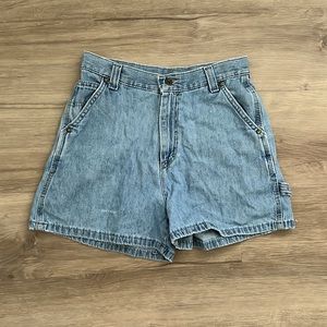 Vintage Riveted Lee high wasted Jean shorts